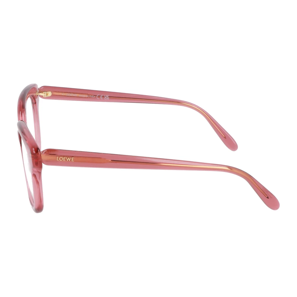 Loewe Stijlvolle brilmontuur met onregelmatige vorm Pink Dames