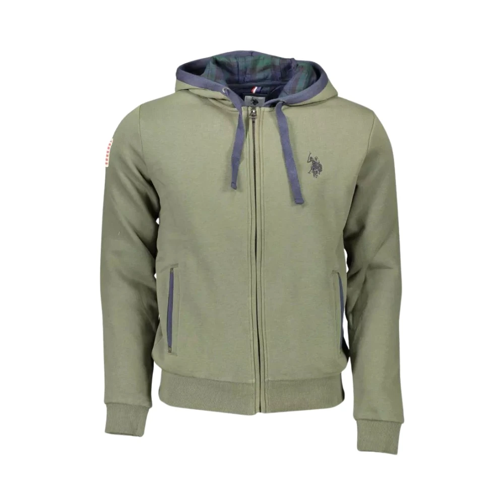 U.s. Polo Assn. Groen sweatshirt met capuchon en borduursel Green Heren