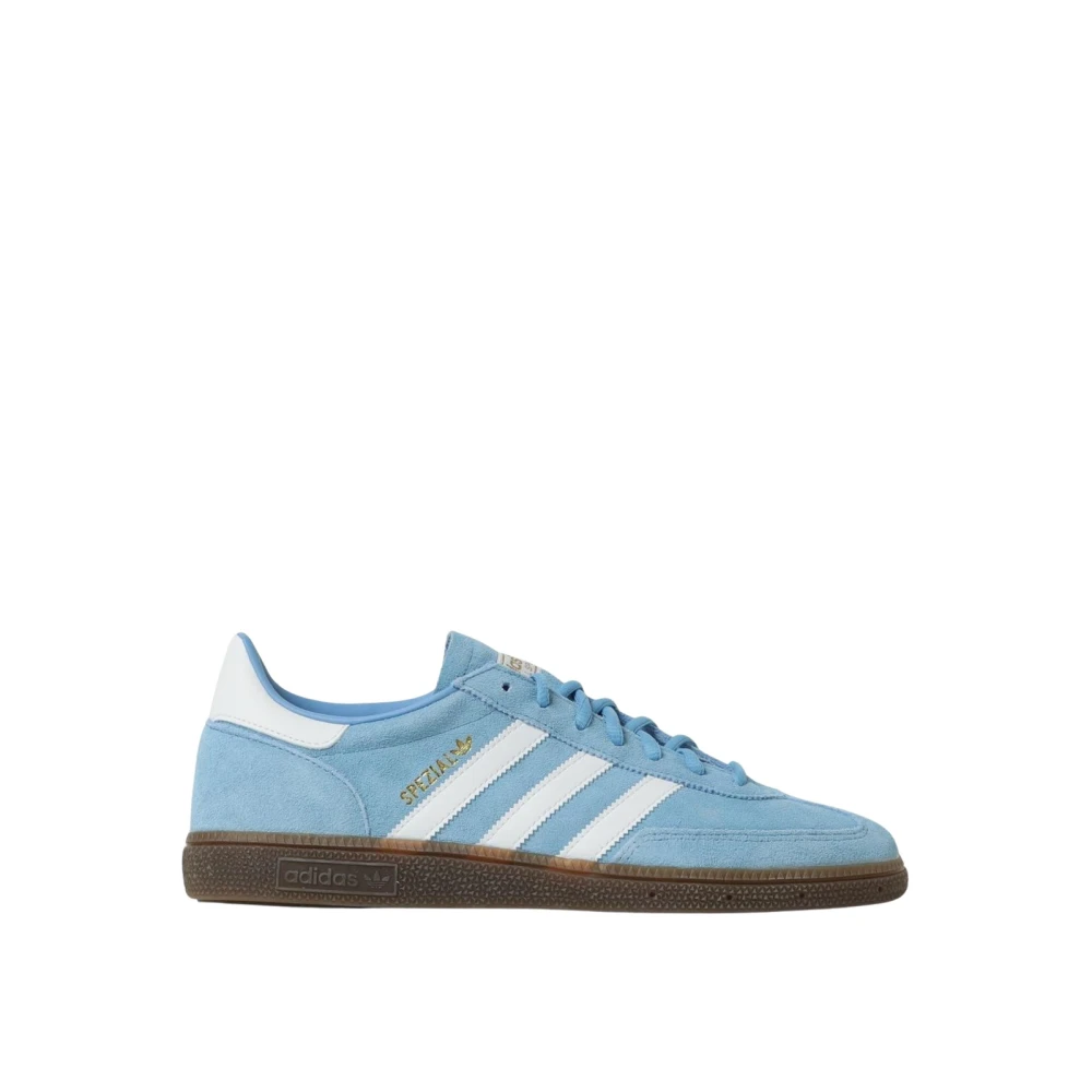 Adidas Originals Women's Blue Premium Suede Leather Upper Shoes For Casual And Comfortable Wear