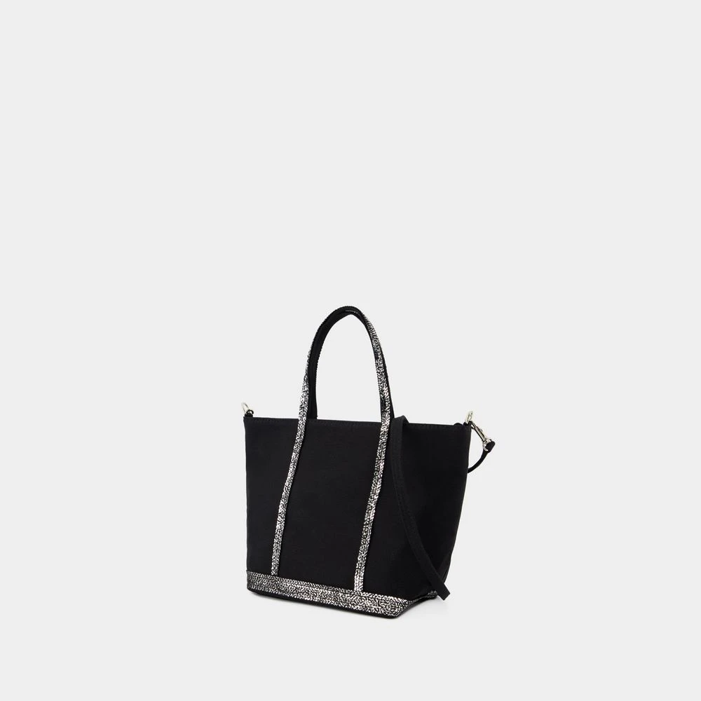 Vanessa Bruno Shopper Bag met Glittery Handvatten Black Dames