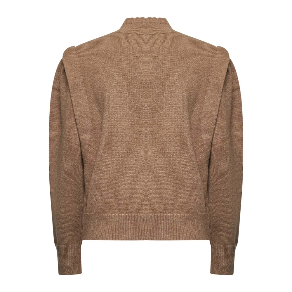 Isabel Marant Étoile Bruine Sweater met Bessime-Gb Brown Dames