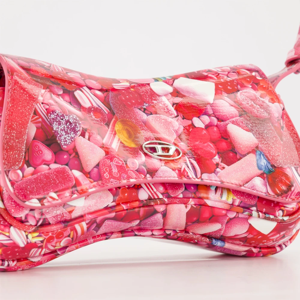 Diesel Gamecontrollerstijl Clutch Tas Pink Dames