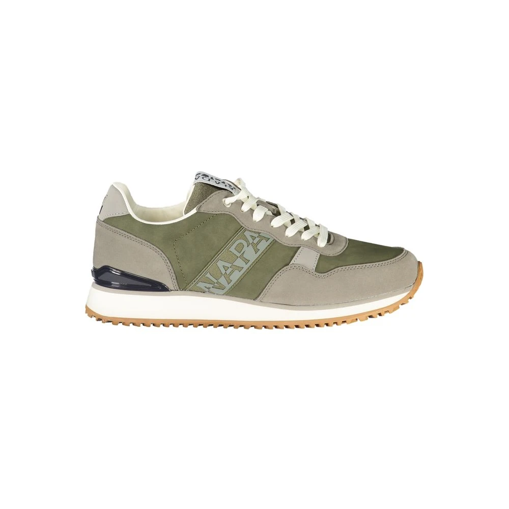 Napapijri Green Sneakers, Male, 9 Uk, Athletic Trainers