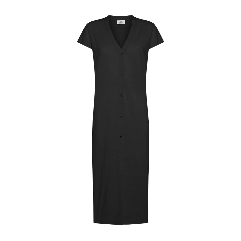 Deha Natuurlijke Linnen Lente Cardigan Black Dames