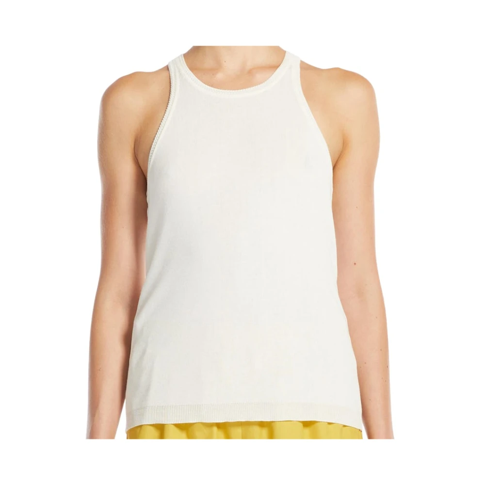 Max Mara Stijlvolle Sweaters Collectie White Dames