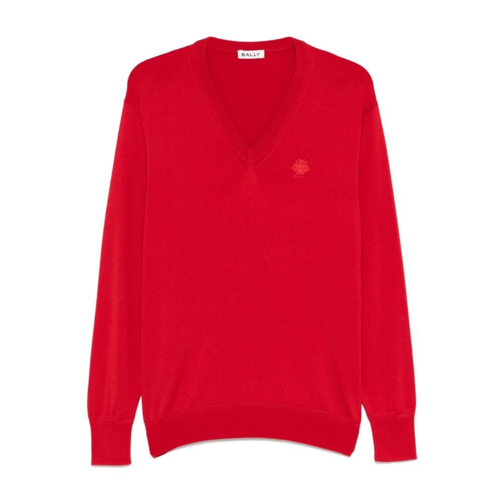 Knitwear > V-neck Knitwear - - Bally - Modalova