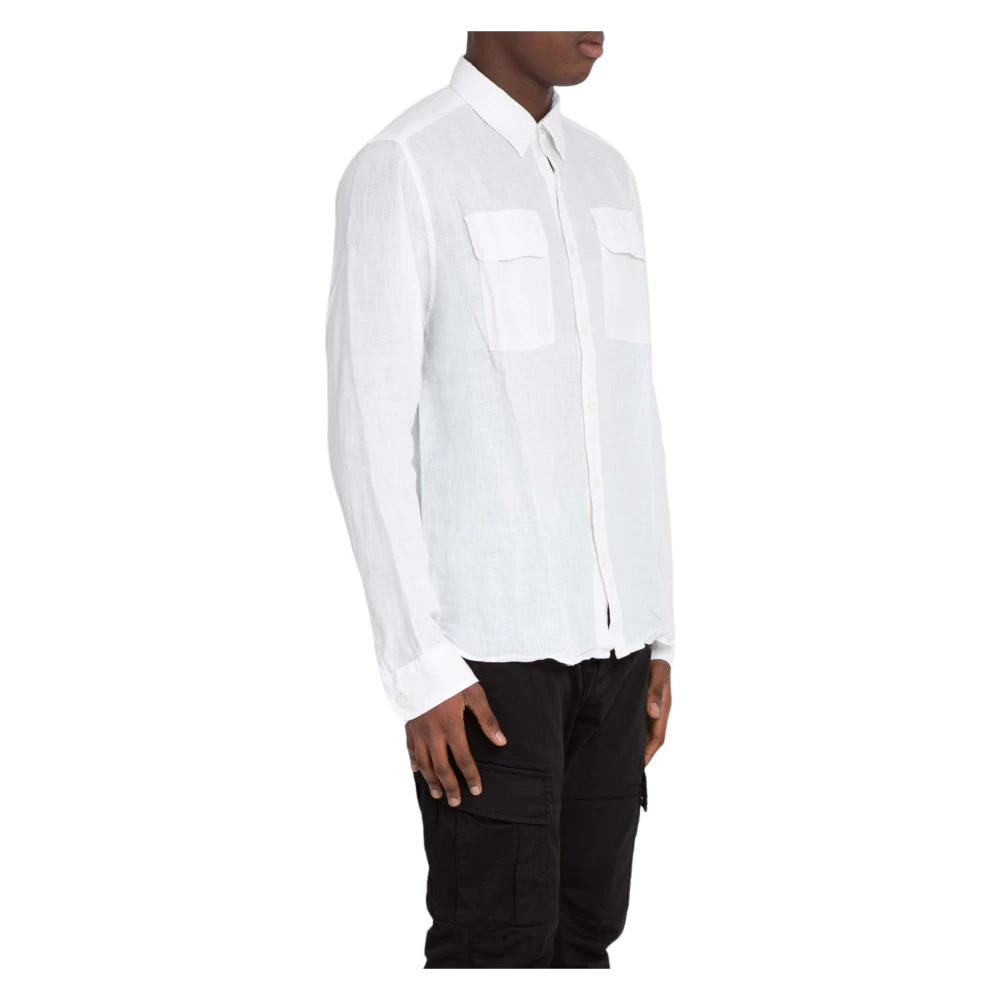 C.P. Company Casual Shirts White Heren