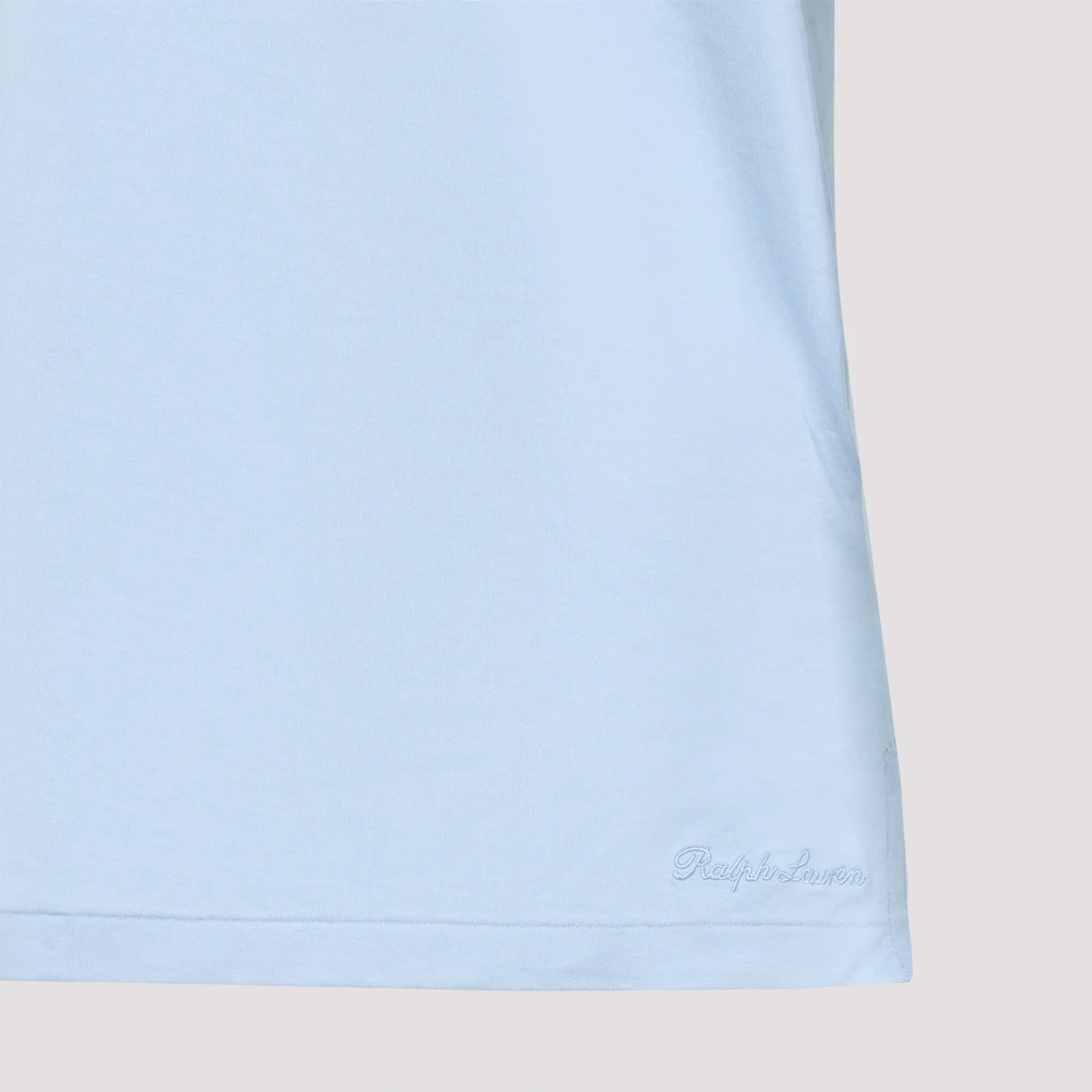 Ralph Lauren Herenkleding T-shirts Polo's Blauw Ss25 Blue Heren