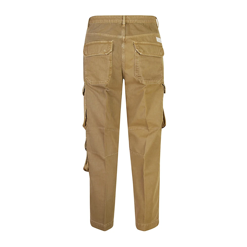Nine In The Morning Slim-fit Hazelnoot Cargo Broek Brown Heren
