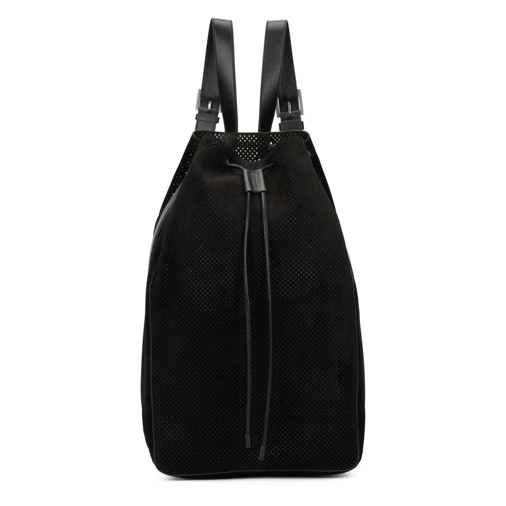 Tom Ford Men's Black T Line Backpack - Backpacks - One Size - Bags