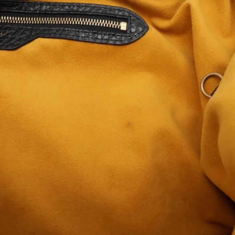 Louis Vuitton Vintage Pre-owned Denim handbags Black Dames