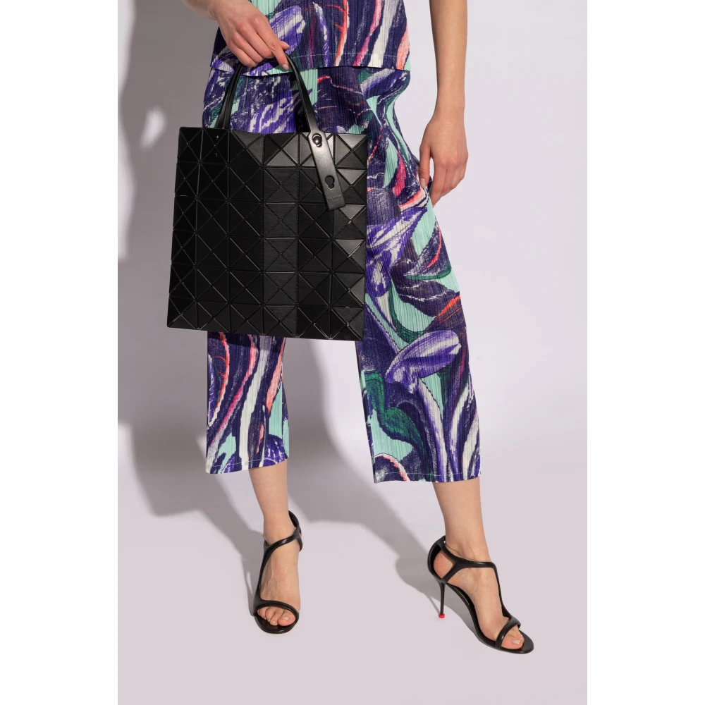 Issey Miyake Lucent shopper tas Black Dames