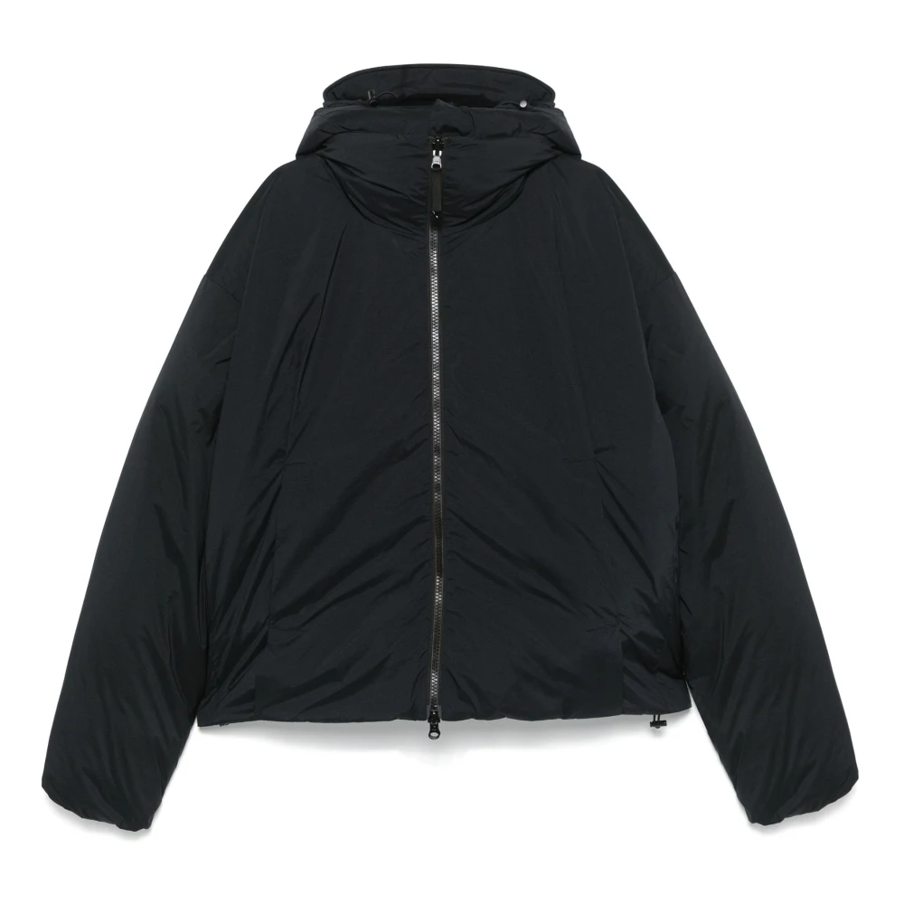 66 North Zwarte Donsjas met Afneembare Capuchon Black Heren
