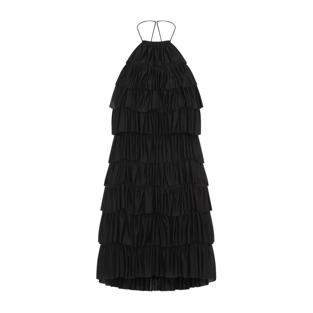 Tom Ford Zwarte Jurk Aw24 Damesmode Black Dames