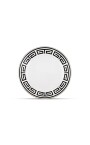 assiette-plate-labyrinthe-noir