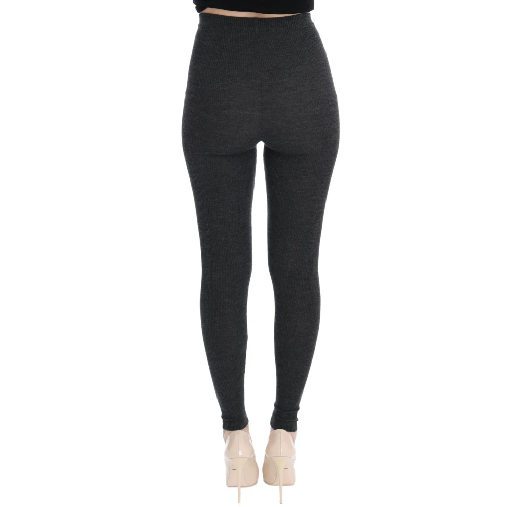 Dolce & Gabbana Stretch wollen panty's Gray Dames