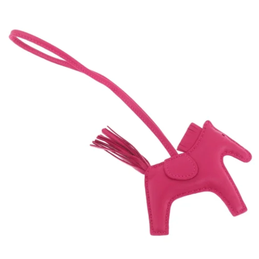 Hermès Vintage Pre-owned Fabric key-holders Pink Dames