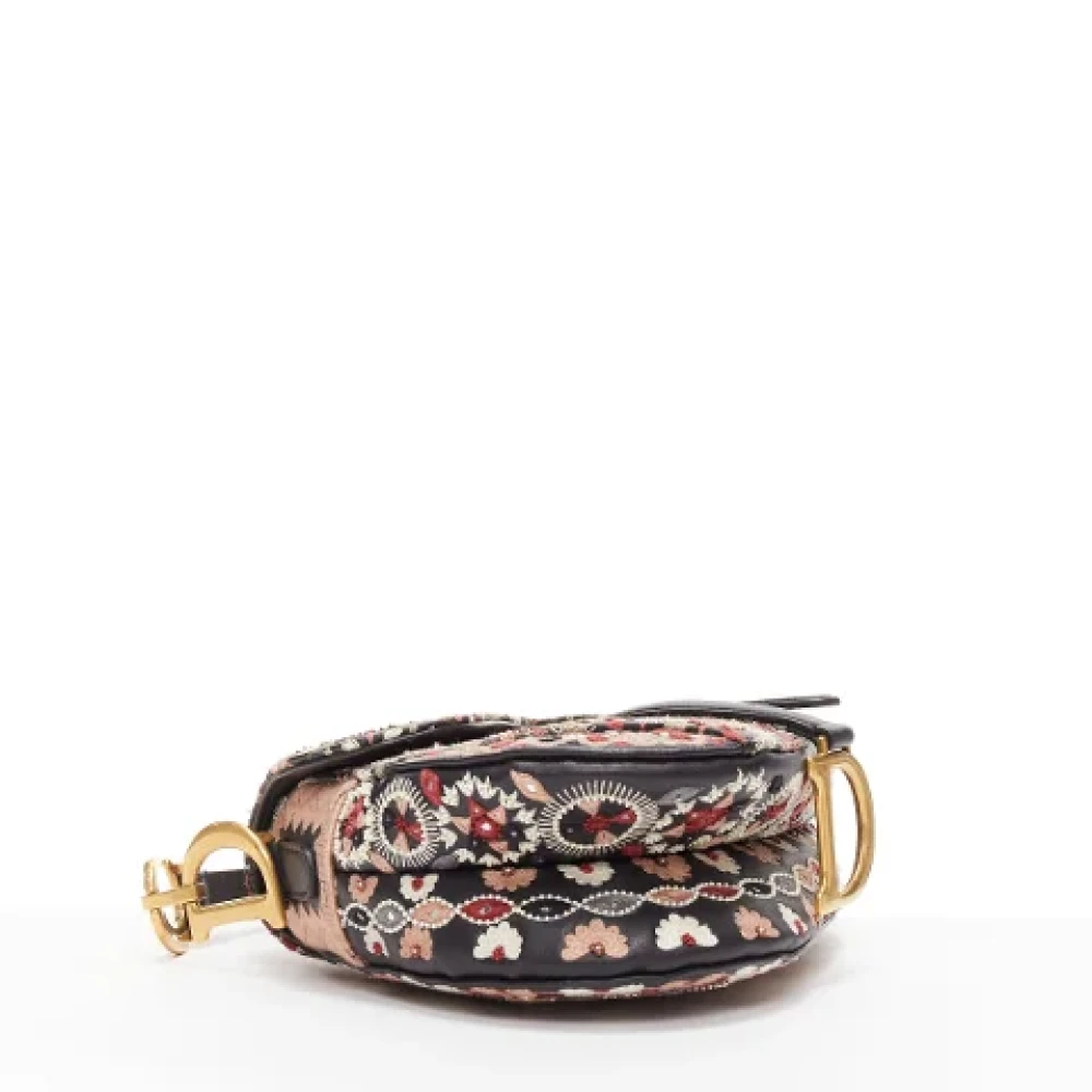 Dior Vintage Pre-owned Leather handbags Multicolor Dames