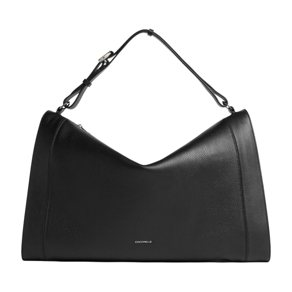 Coccinelle Women's Black Elinor Shoulder Bag - Shoulder Bags - One Size - Bags