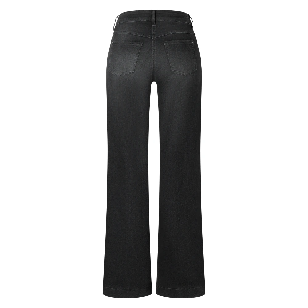 MAC Dream Wide Authentic Mega Flex Jeans Gray Dames