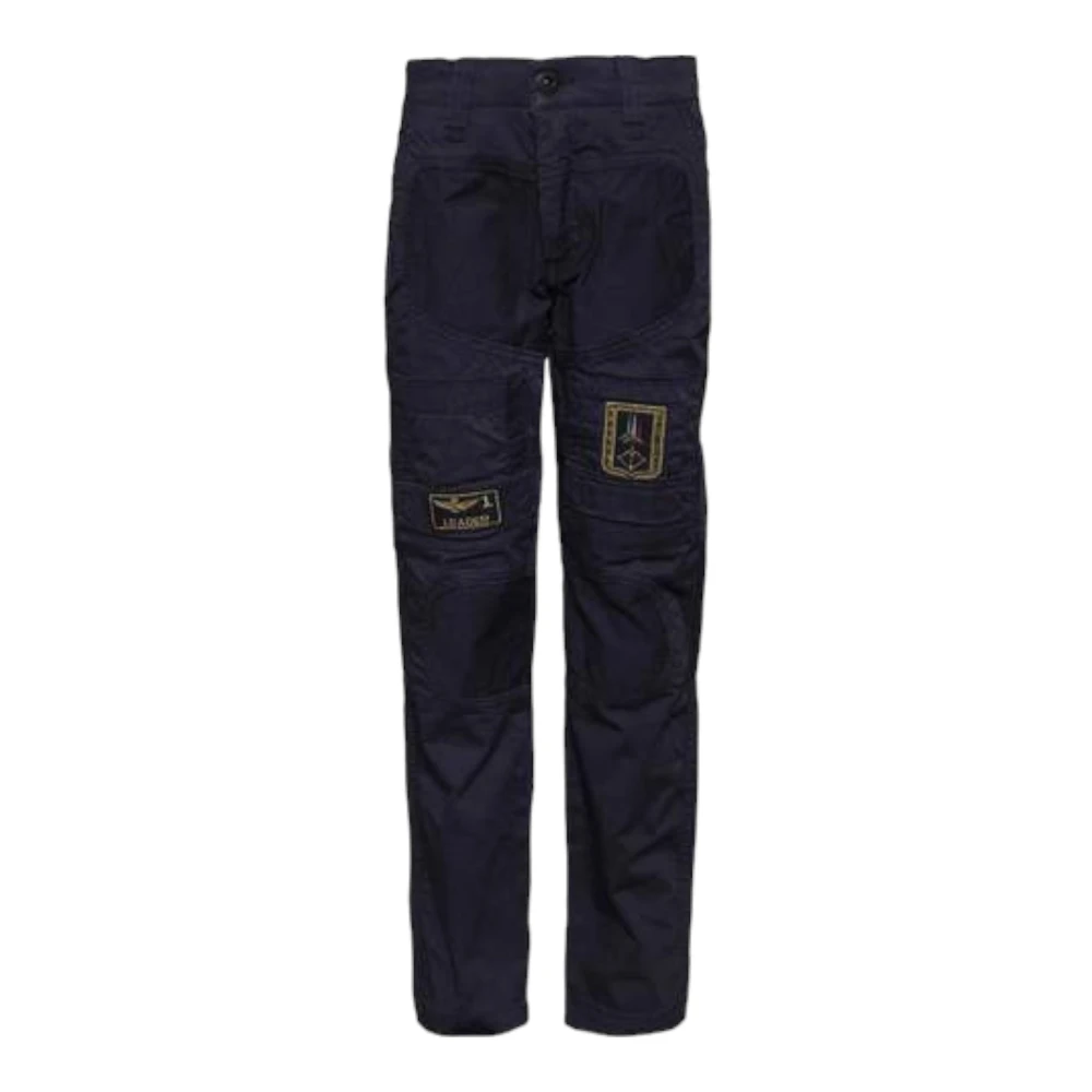 Aeronautica militare Cargo Broek Blue Heren