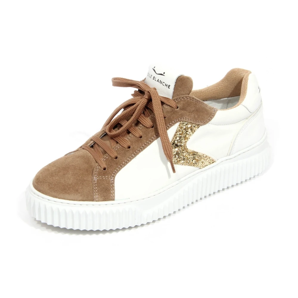 Voile Blanche Lipari Leren/Suède Schoen Dove/ Dames Schoenen Bruin