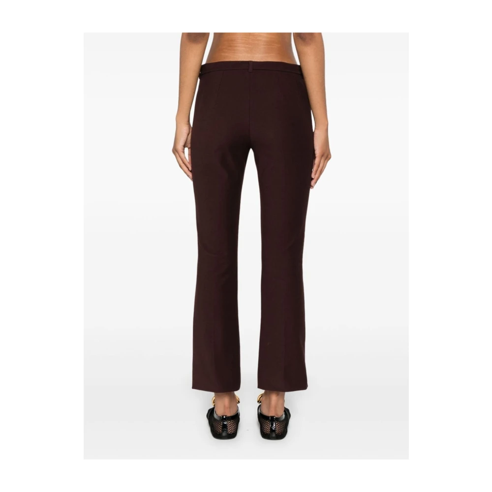 Max Mara Wijde broek Umanita 050 Brown Dames