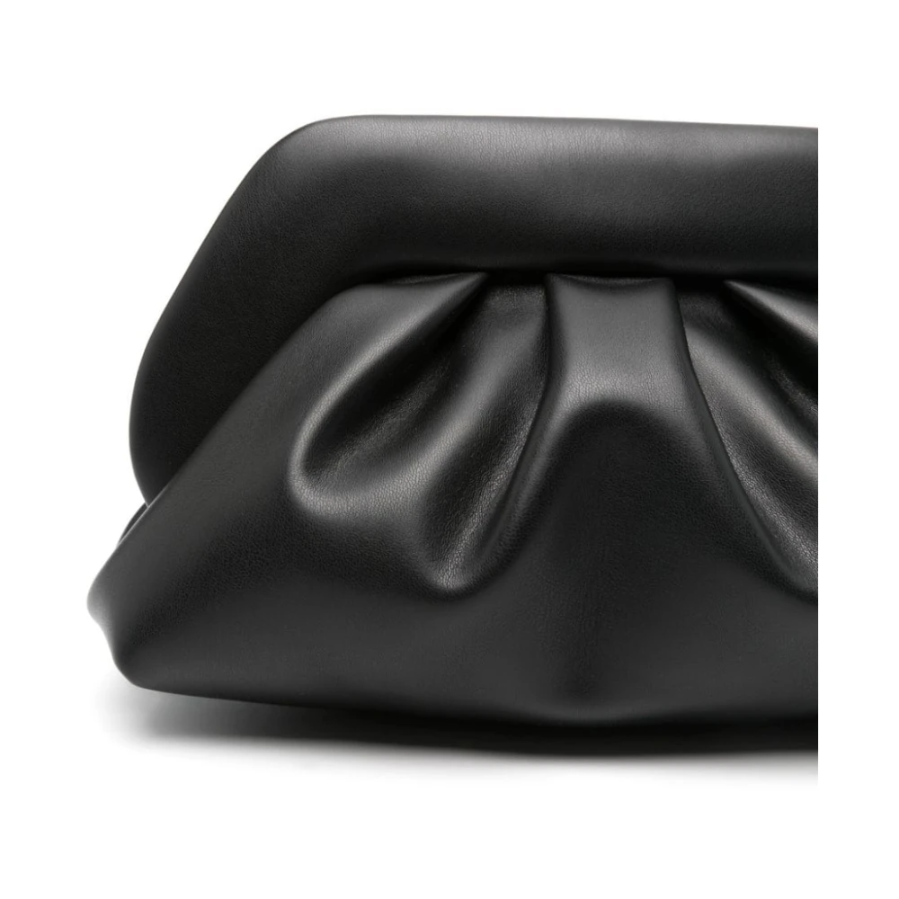 THEMOIRè Zwarte Faux Leren Schoudertas Black Dames