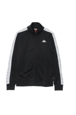 Slim Herr Track Jacket Svart/vit
