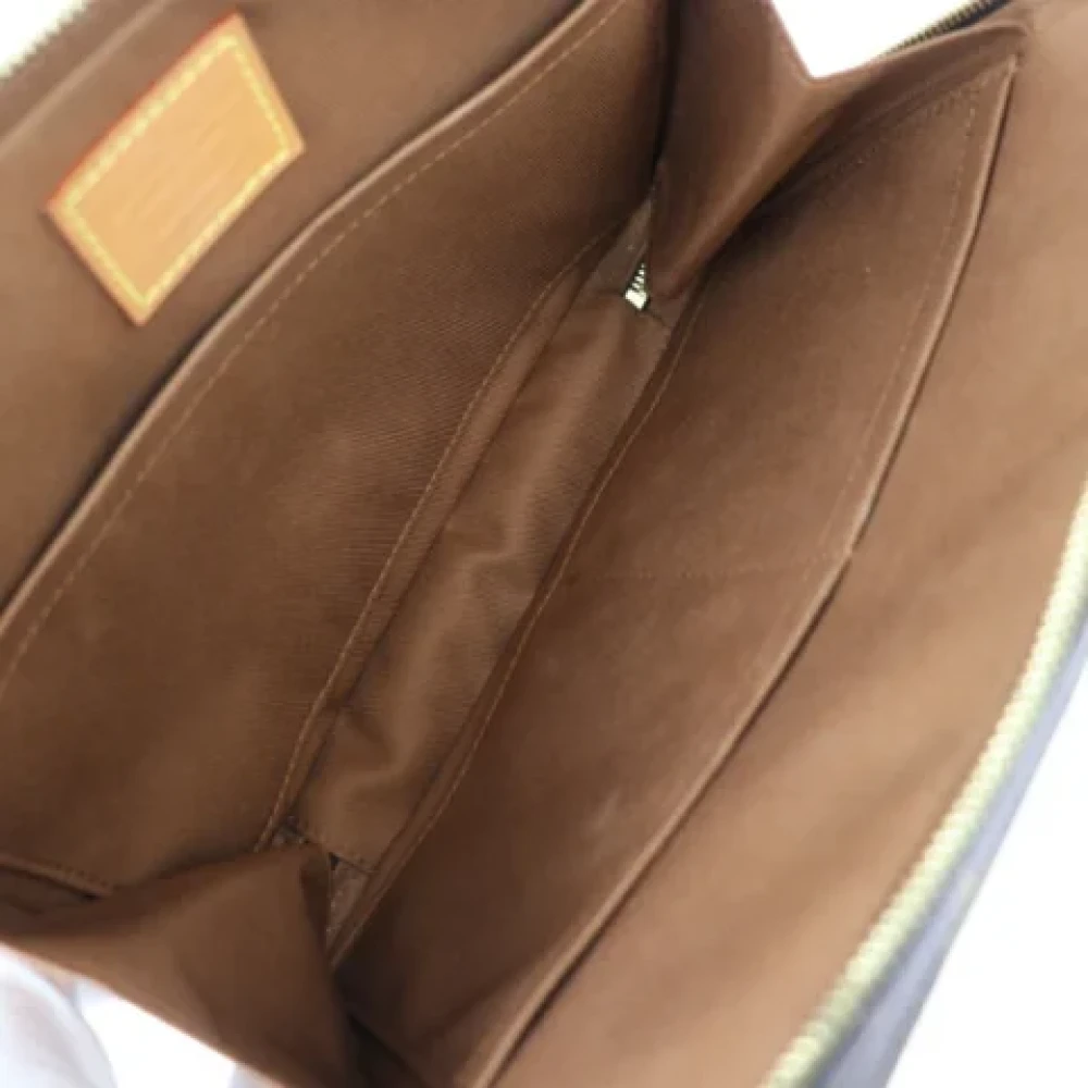 Louis Vuitton Vintage Pre-owned Canvas shoulder-bags Brown Dames