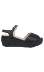 sandale-compensee-en-cuir-noir-confortable