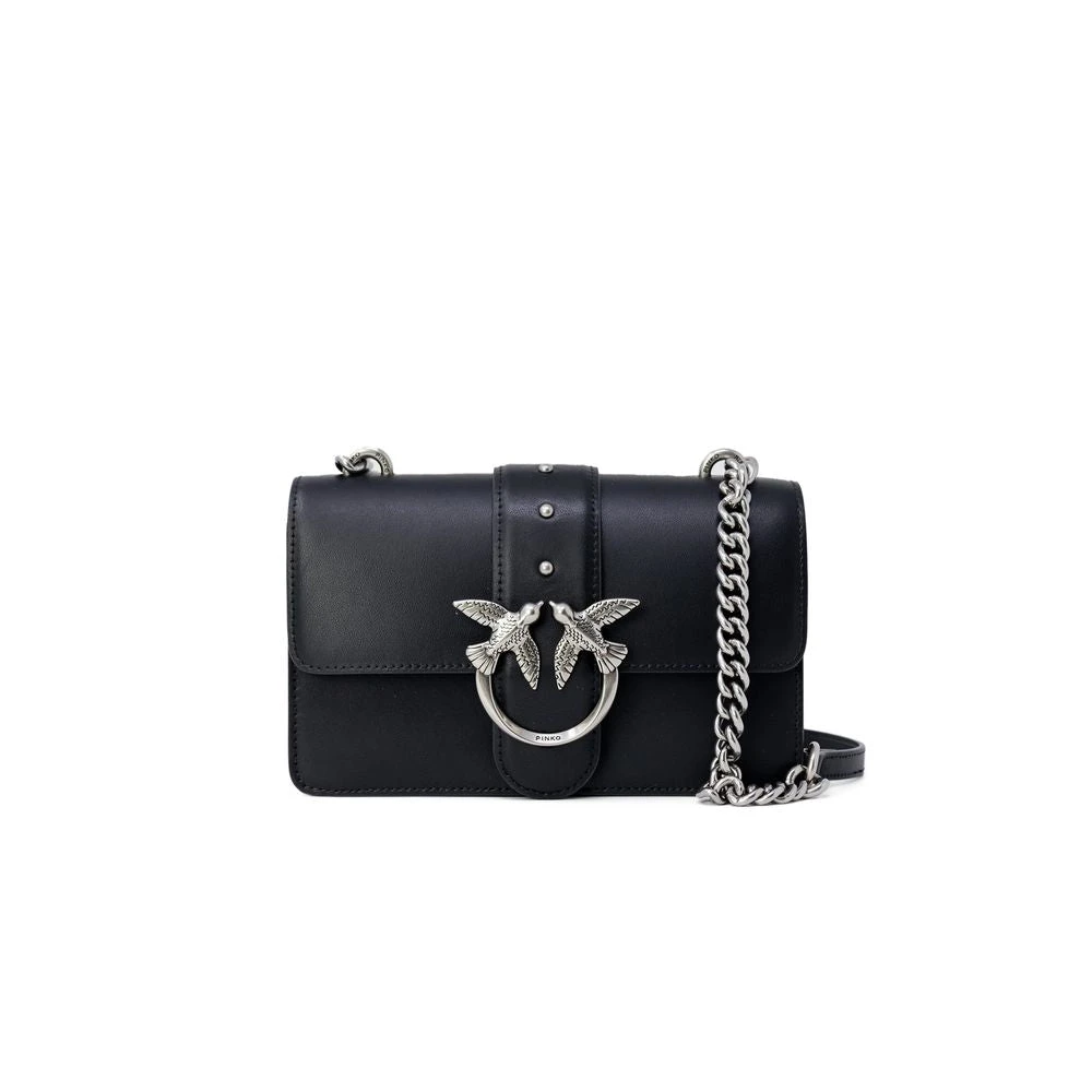 Pinko Women's Black Shoulder Bags, One Size, Polyester Handbag