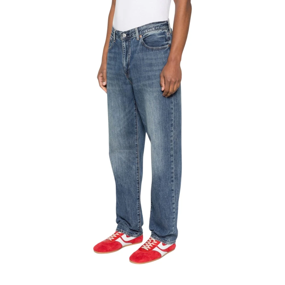 Levi's Men's Blue Straight Fit Jeans, W34 L32, Stay Loose Jean