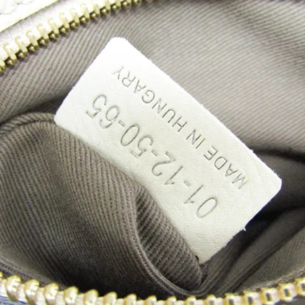 Chloé Pre-owned Leather handbags Beige Dames