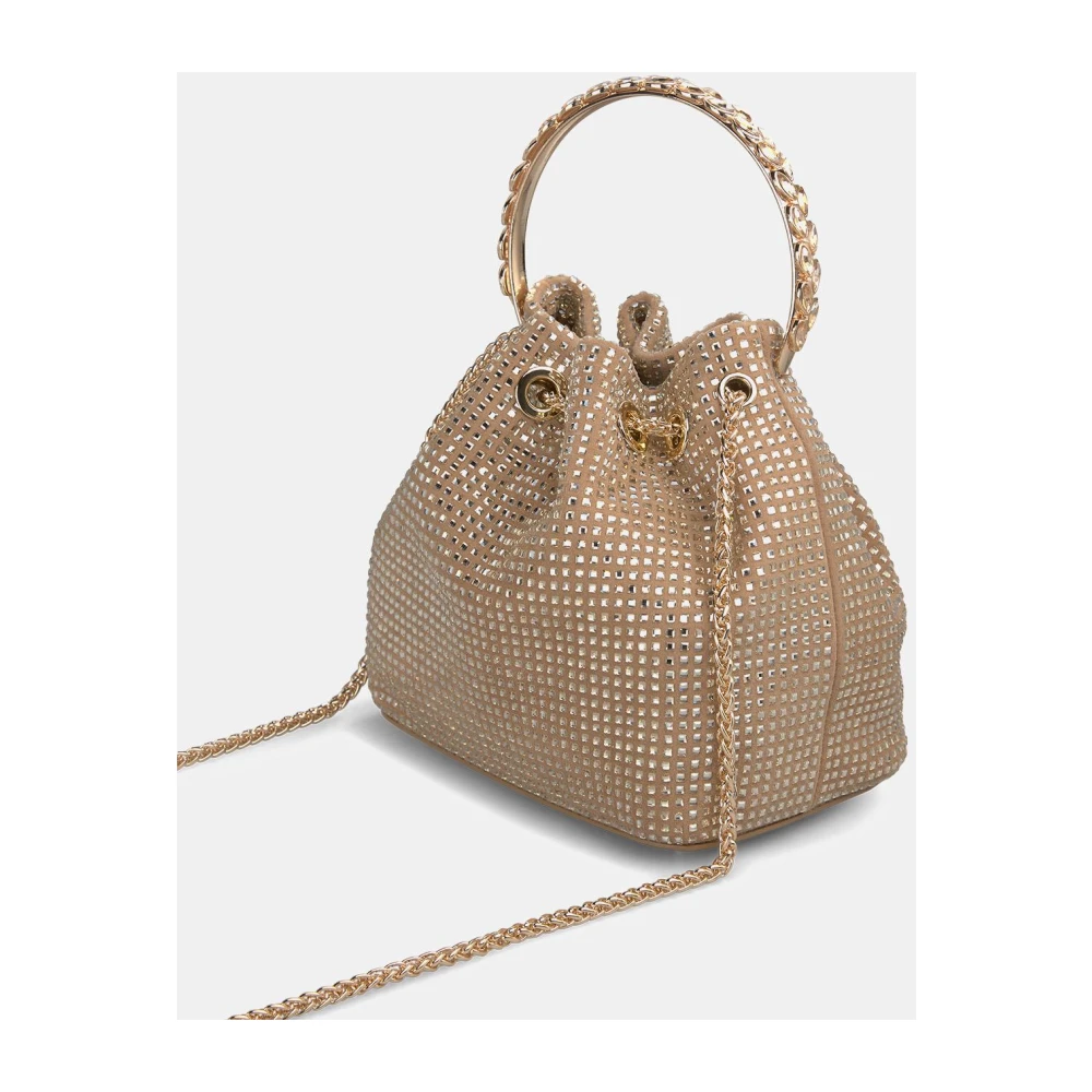 Alma en Pena Strass emmer met hangend detail Brown Dames