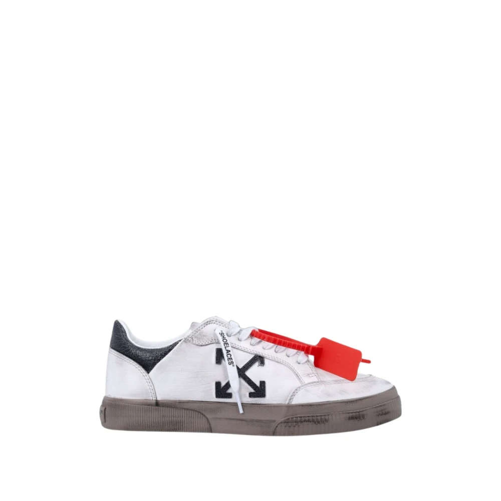 Off-White Uomo Bianco Sneakers "Vulcanized Low" - Immagine 3