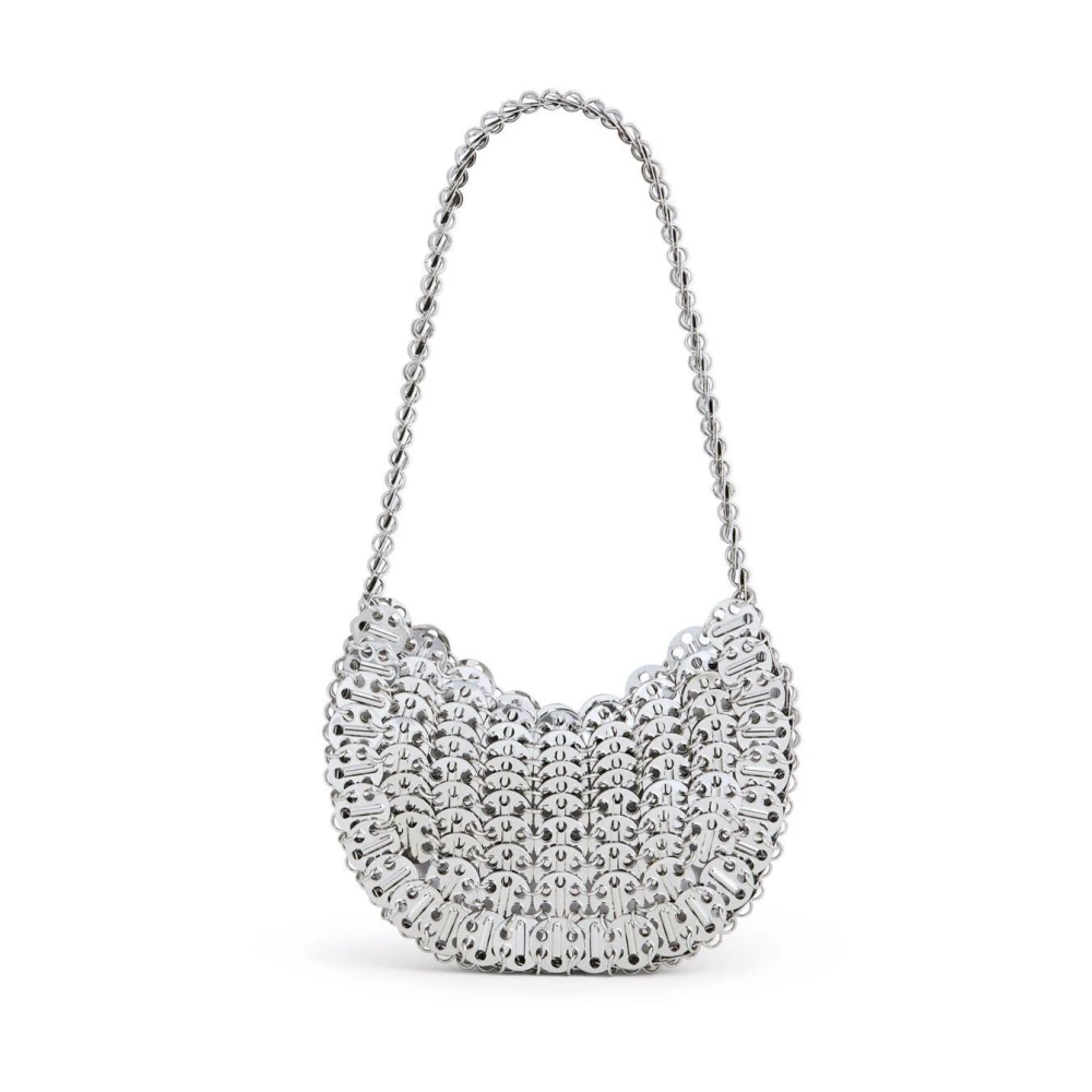 Rabanne Women's Gray Shoulder Bags, One Size, Elegant Shoulder Bag