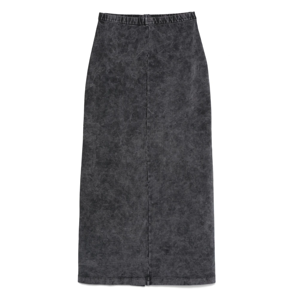 Samsøe Zwart Gewassen Sadie Rok Gray Dames