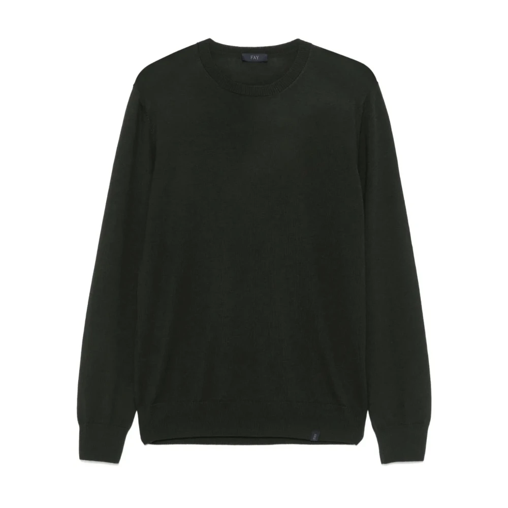 Knitwear > Round-neck Knitwear - - Fay - Modalova