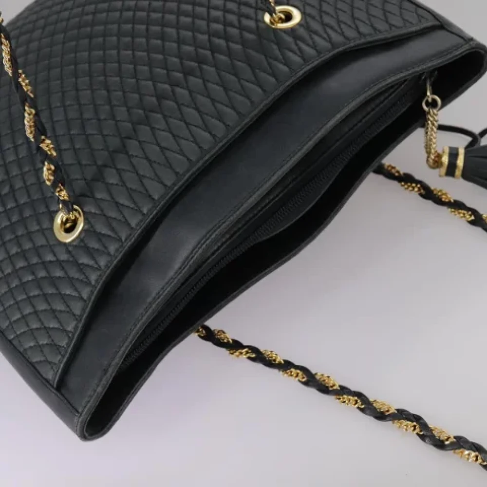 Bally Pre-owned Leather shoulder-bags Black Dames