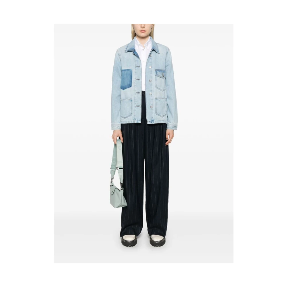Ralph Lauren Poplin overhemd van katoenmix White Dames
