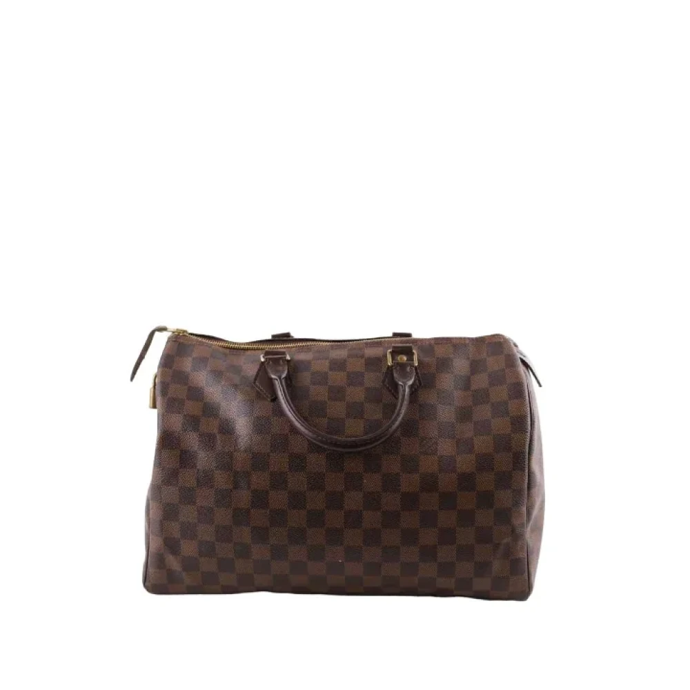 Louis Vuitton Vintage Pre-owned Leather handbags Brown Dames
