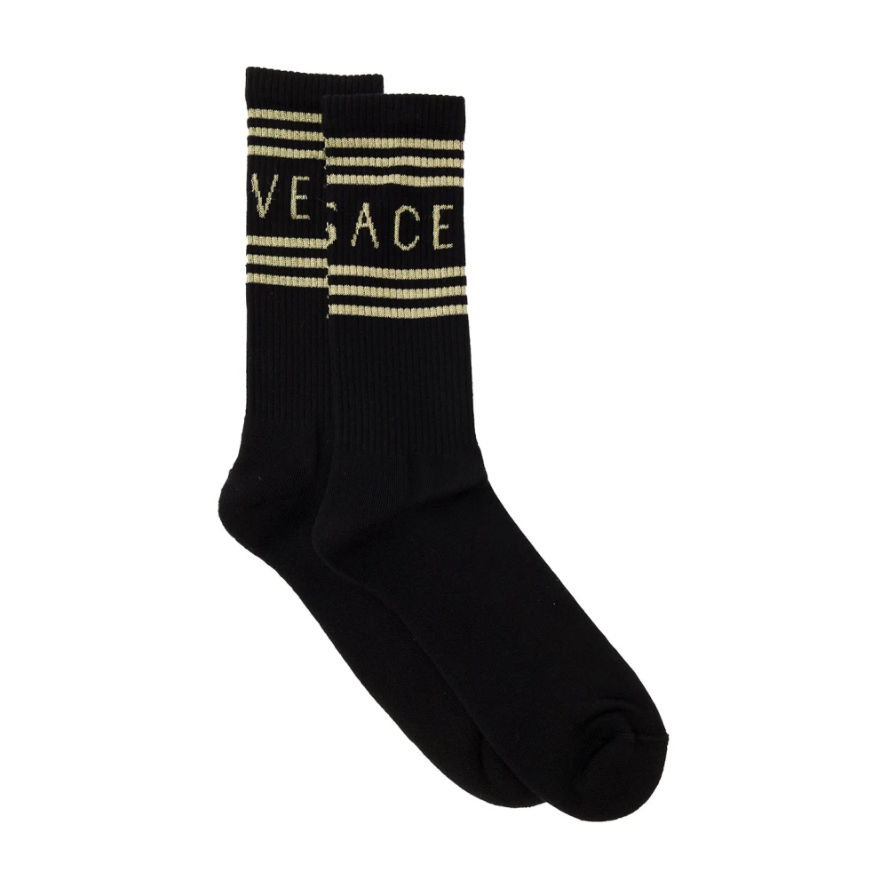Versace Socks Black Heren