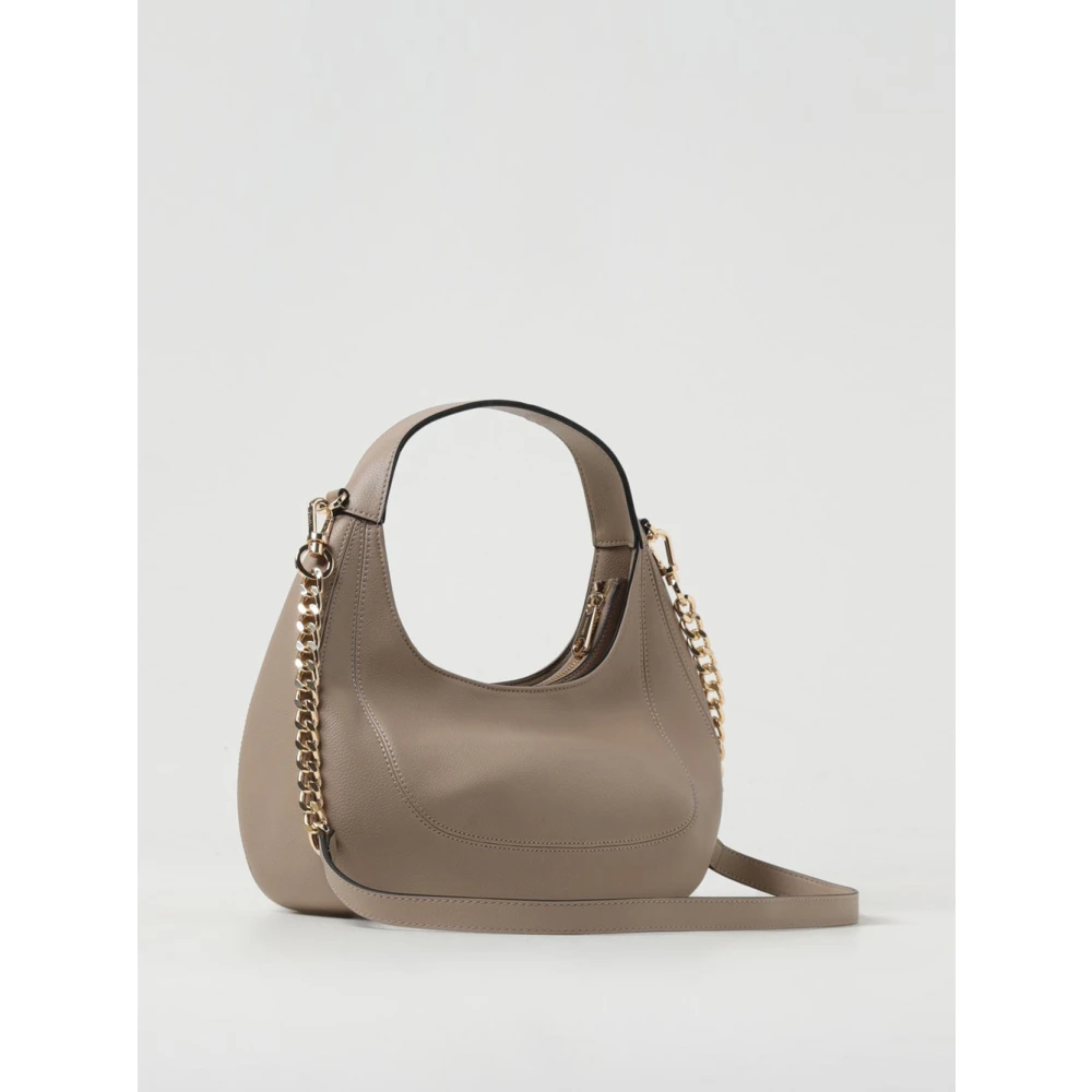 Twinset Ronde Schoudertas met Ritssluiting Gray Dames