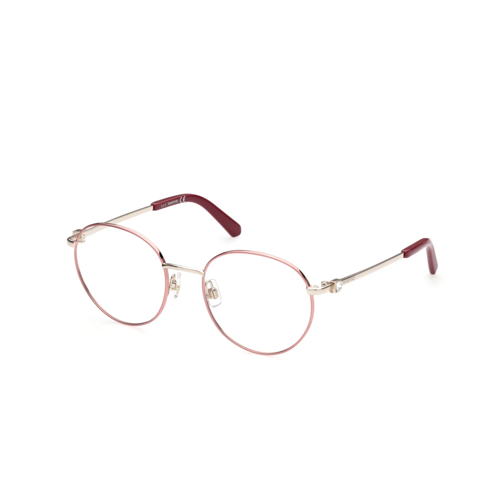 Swarovski Women's Pink Glasses - Glasses - 52 Mm - Accessories