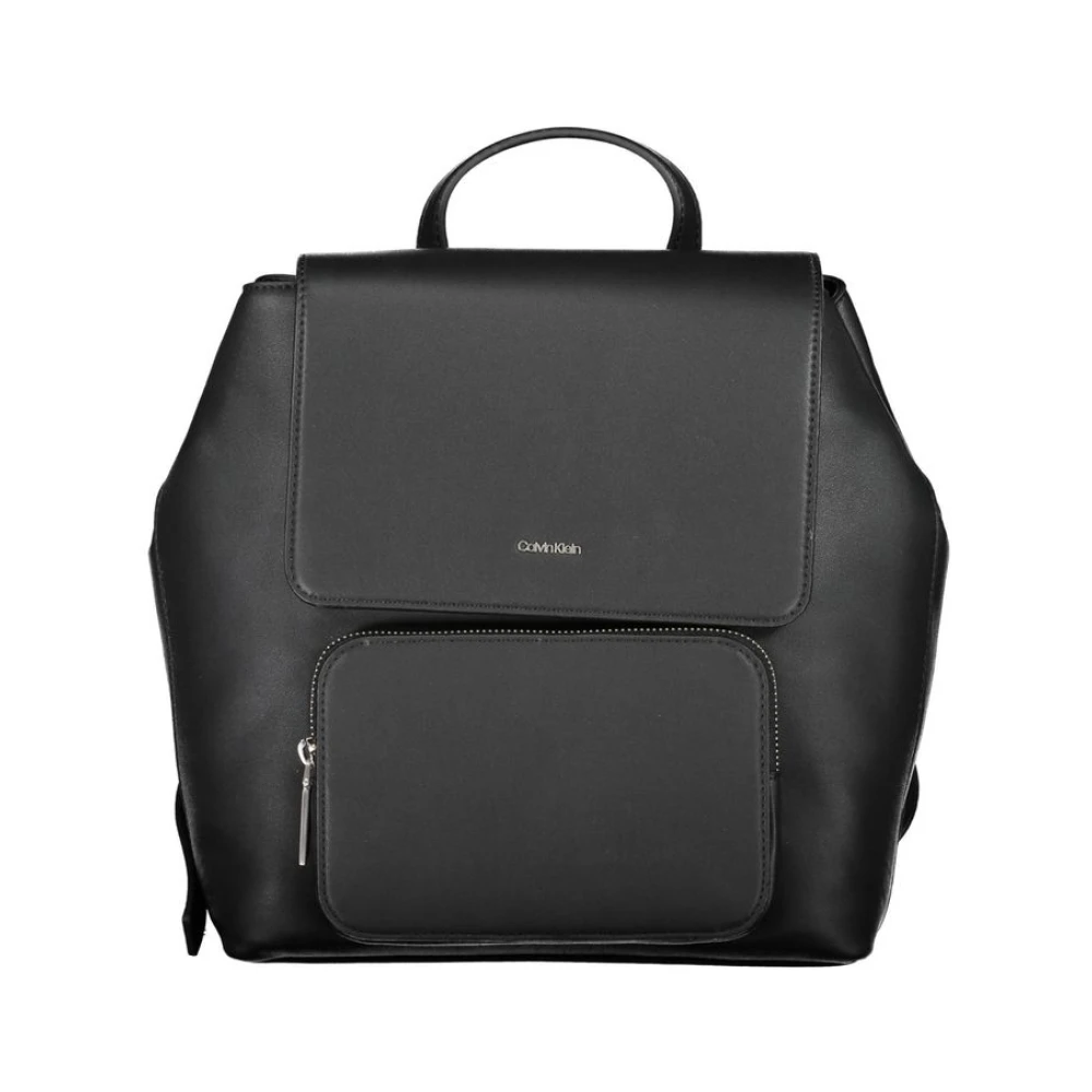 Calvin Klein Nero Polyester Women Backpack - Image 2