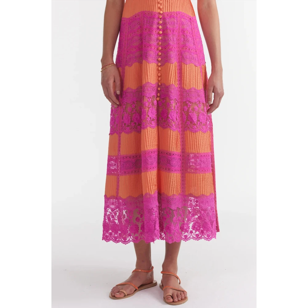 Saloni Maxi Dresses Multicolor Dames