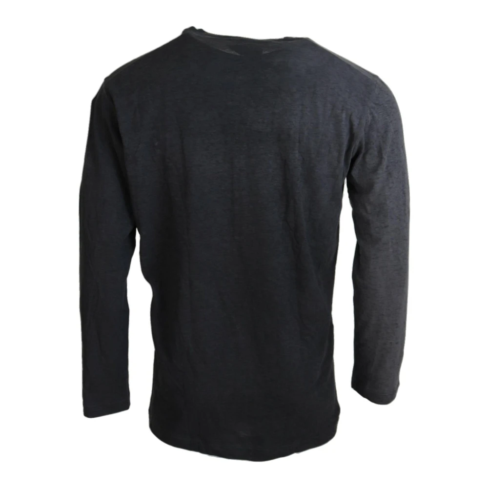 Dsquared2 Zwart Katoen Linnen Pullover Sweater Black Heren
