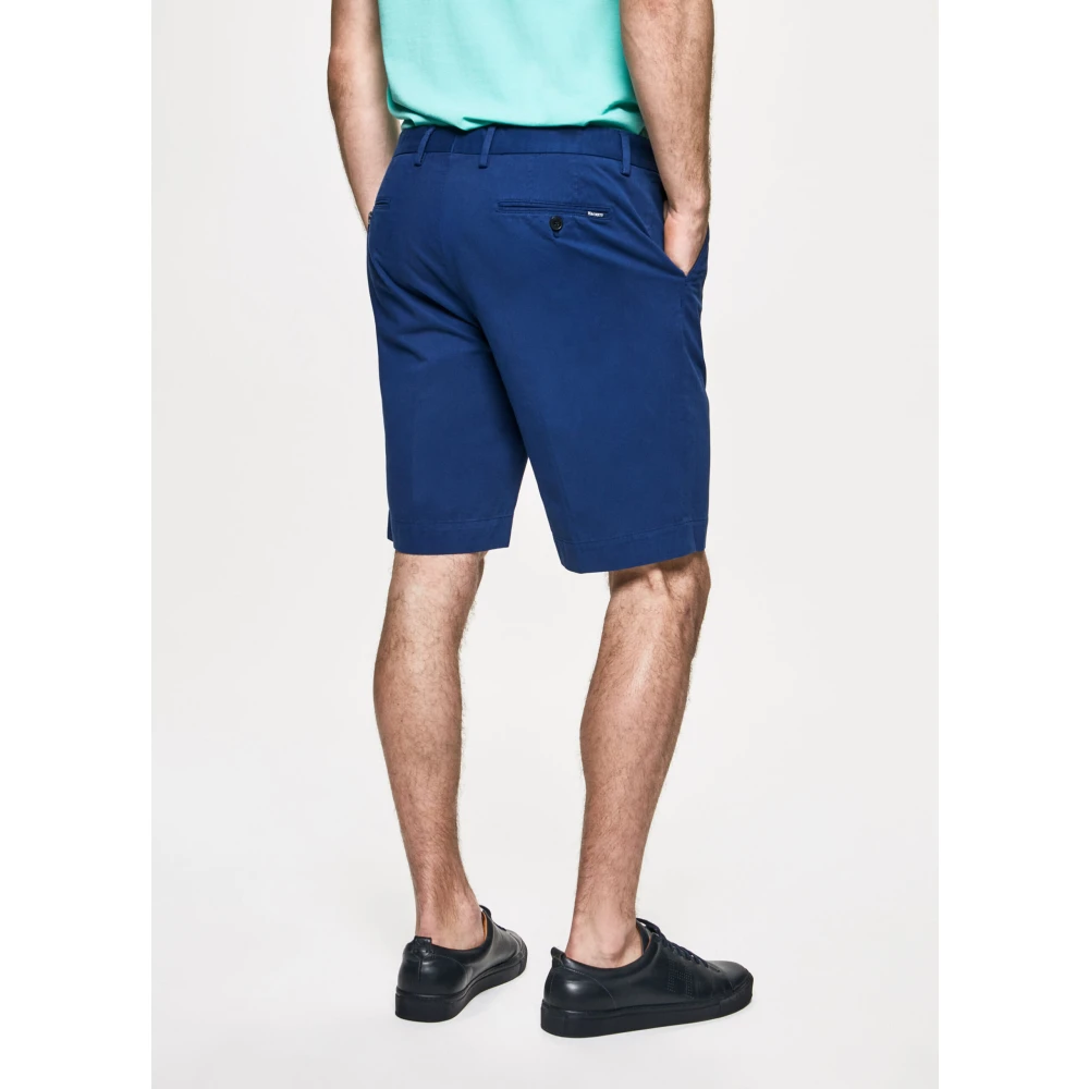 Hackett Sanderson Chino shorts Blue Heren