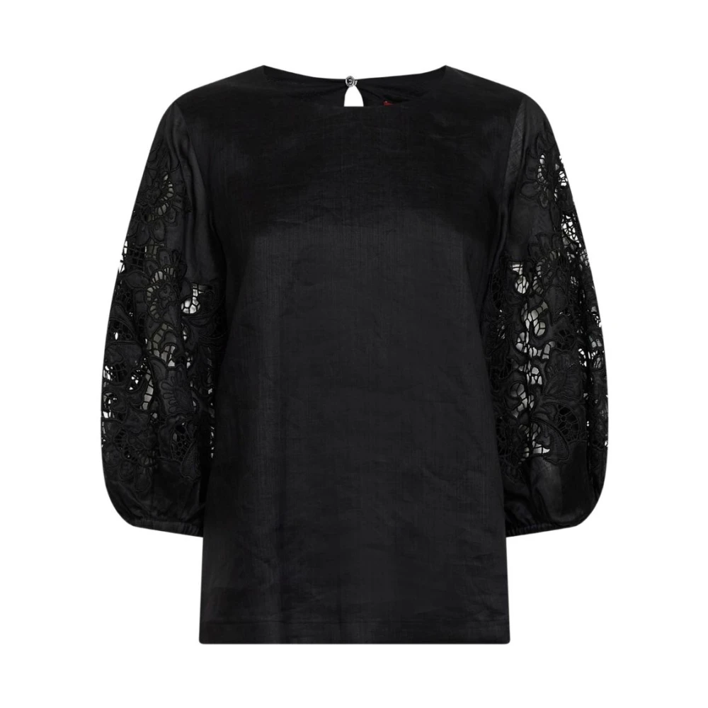 Max Mara Black Blouses, Female, M, Blouses
